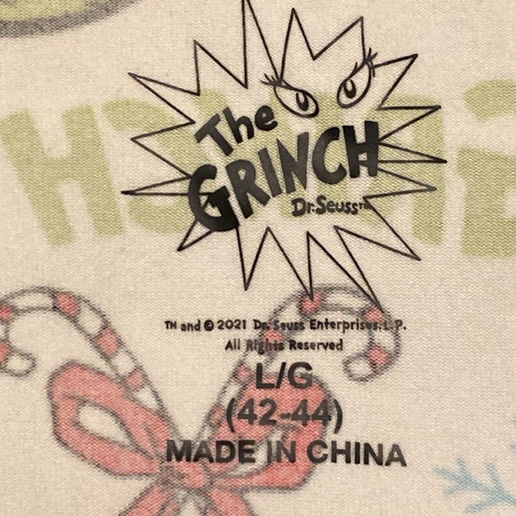 Dr Suess Enterprises The Grinch Pajama Set - Picture 4 of 9